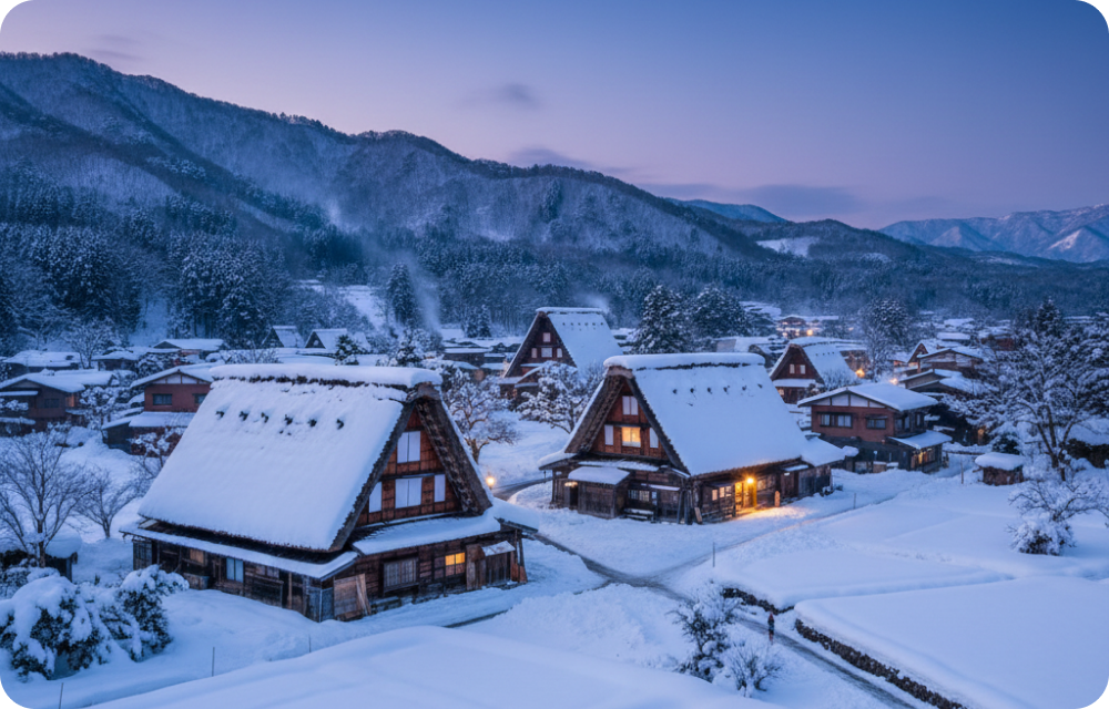 北海道冬日雪國・札幌小樽