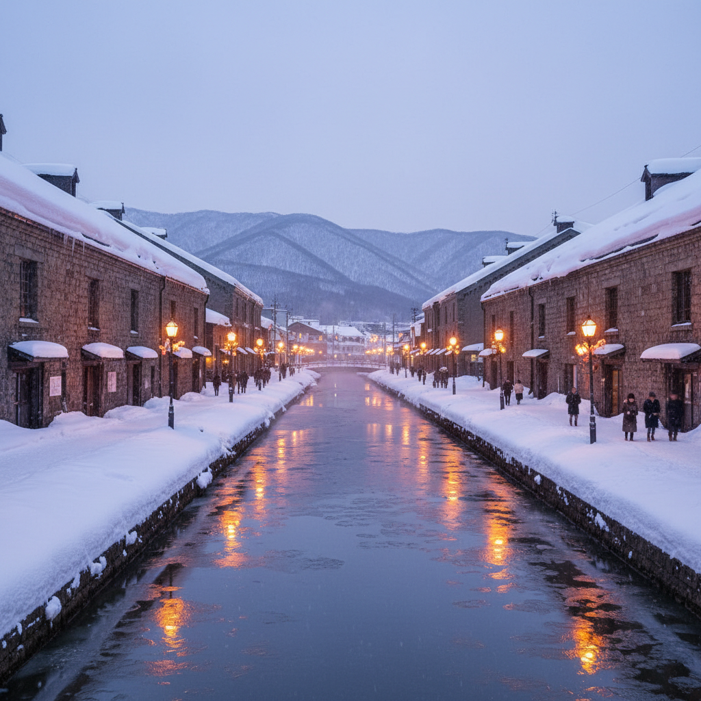北海道冬日雪國・札幌小樽